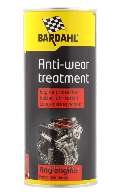 ENGINE ANTI WEAR 400мл, присадка в масло