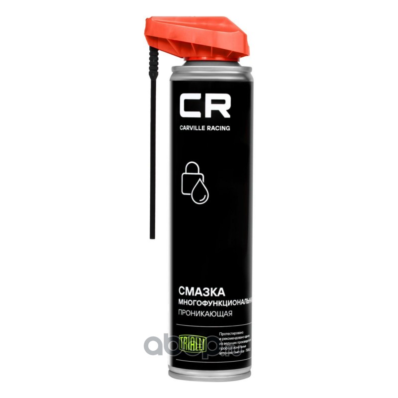 Смазка CR проникающая многофункциональная, аэро, 360°, расп 2в1, 400ml
