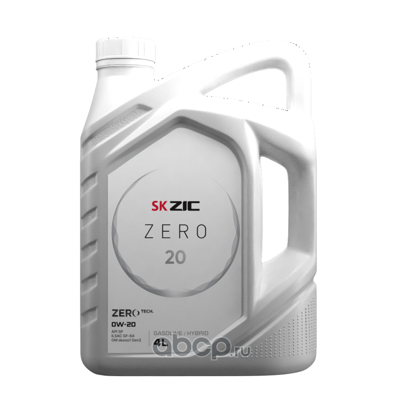zero 20 0w20 (4l)масло моторное! синт. api sn +, ilsac gf-5, dexos 1 gen2