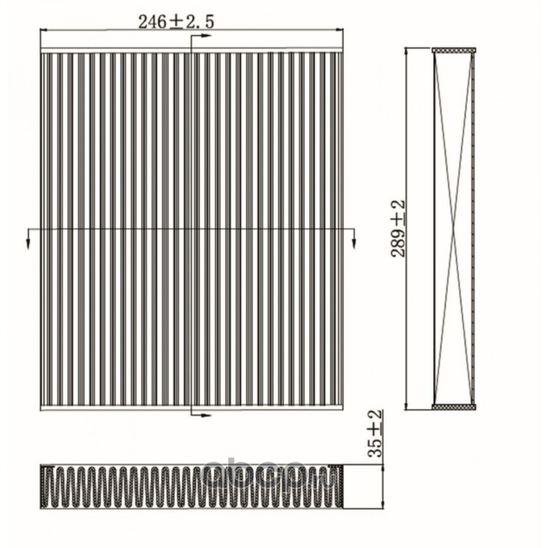 Фильтр салона для а/м Geely Monjaro (21-)/Atlas (23-)/Preface (20-)/(24-) (салон. уголь.) · LUZAR LCF30219C