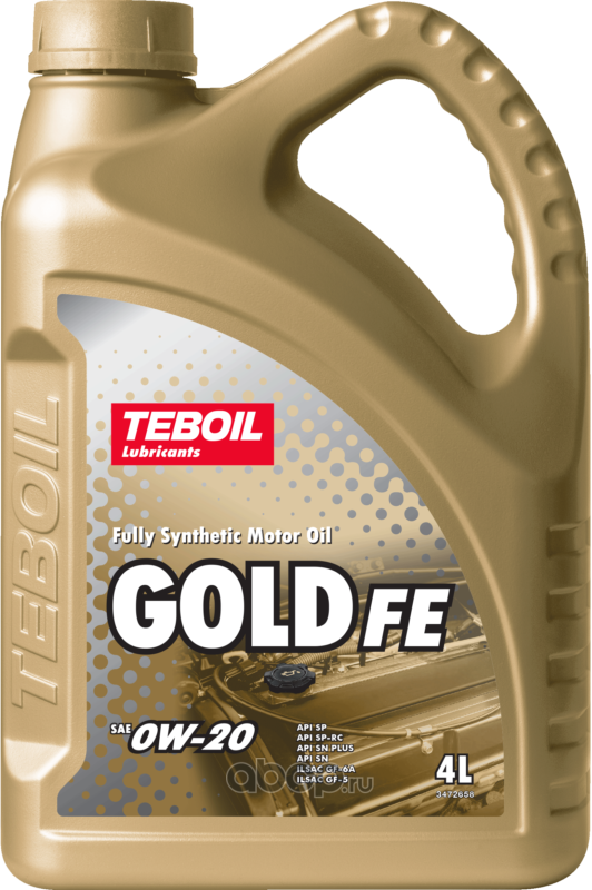 0W-20 Gold FE, 4л (синт.мотор.масло)