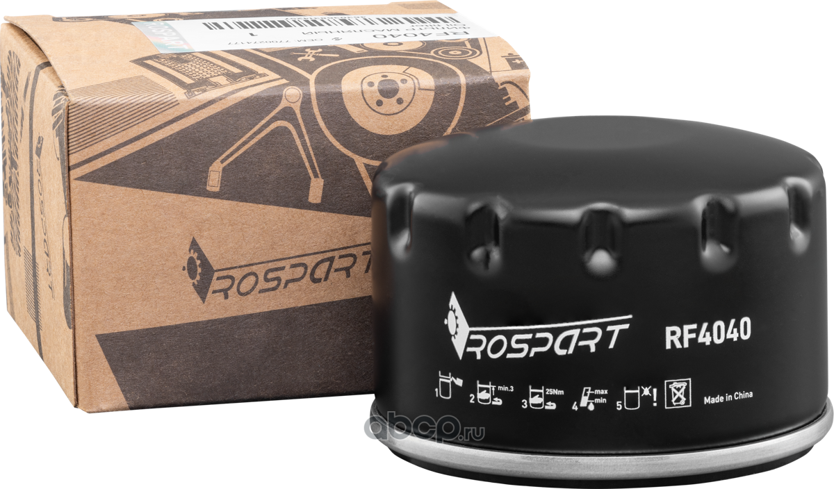 Фильтр масляный · ROSPART RF4040
